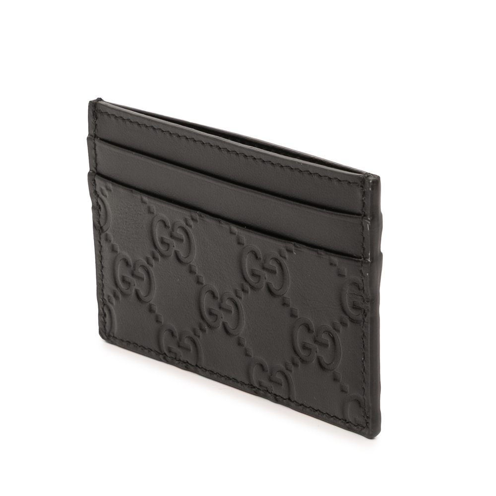 Pre-Loved Gucci Guccissima Card Holder - Picture 2 of 9